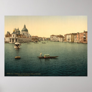 Póster Saudação do della de Santa Maria, Veneza, Italia