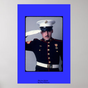 Póster Saudação marinha