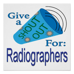 Póster Saudação para os Radiografistas
