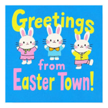 Saudações da Cidade Páscoa