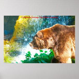 Poster Saudações de Natal Meu Caçador Coletor