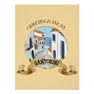 Póster Saudações Do Sinal De Santorini