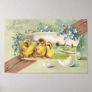 Póster Saudações páscoas!