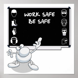 Poster Saúde e segurança