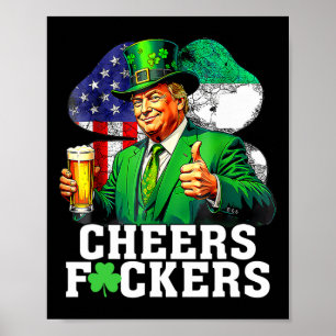 Poster Saúde Ers Dia de São Patrício Cerveja Engraçada Be