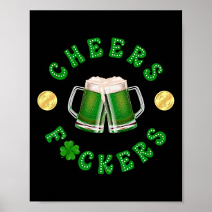 Poster Saúde Ers Engraçado Dia de São Patrício Irlandês B