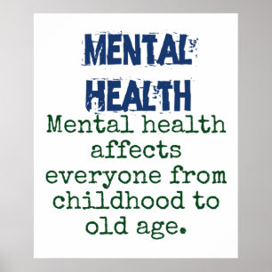 Poster Saúde Mental Afeta Todos - Saúde Mental Quo