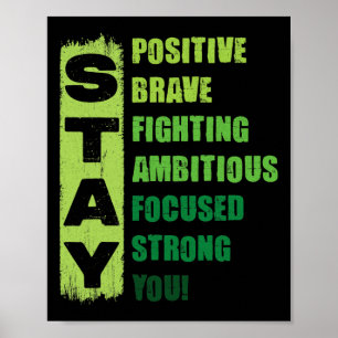 Poster Saúde Mental Consciência Roupa Homens Mulheres