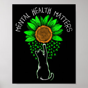 Poster Saúde Mental S. Cat. Sensibilização Mulheres Homen