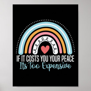 Poster Saúde Mental Se Te Custa A Sua Paz É Também