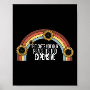 Poster Saúde Mental Se Te Custa A Sua Paz É Também