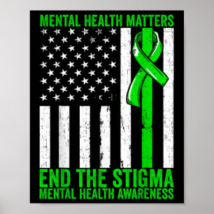 Poster Saúde Mental Sensibilização Para A Saúde Mental Põ