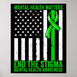 Poster Saúde Mental Sensibilização Para A Saúde Mental Põ