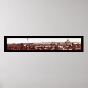 Poster Sault Ste. Marie Locks Foto 1903