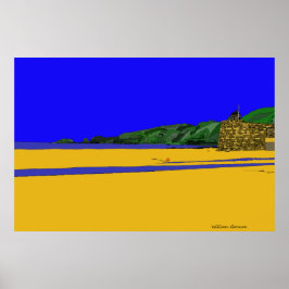 Póster Saundersfoot. William Gannon