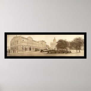 Póster Savana, foto 1909 de Geórgia