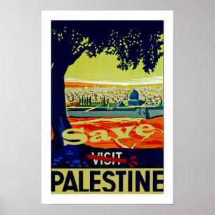 Poster Save Palestine