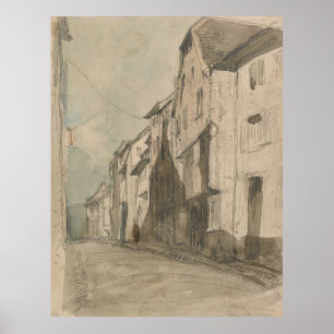 Poster Saverne (1858) James Abbott McNeill Whistler