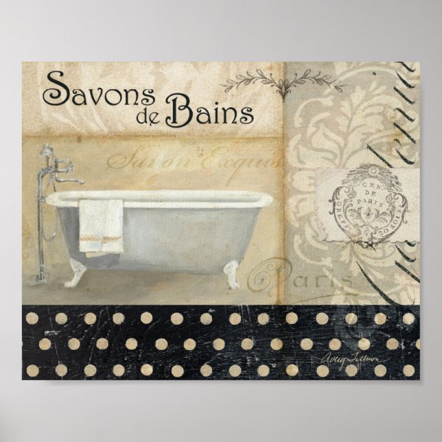 Poster Savons de Bains (Frente)