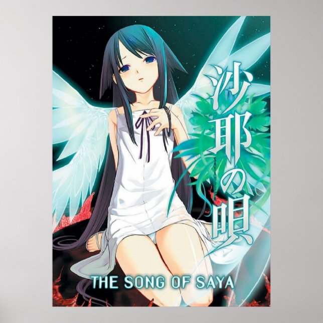 Poster Saya No Uta - A Canção De Saya (Frente)