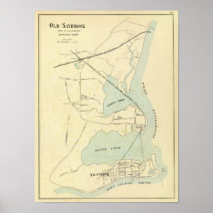 Poster Saybrook velho