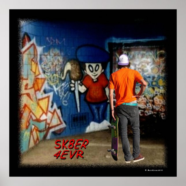 POSTER SBA105P.SK8ER 4EVR. (Frente)