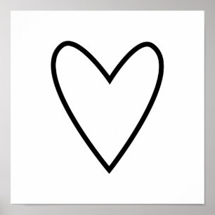 Poster Scandinavian Folk Art Minimalist Illustration