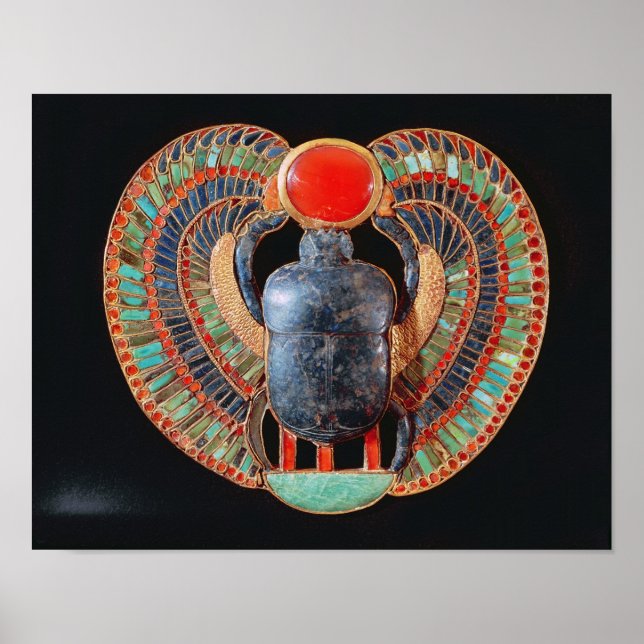 Póster Scarab, do túmulo de Tutankhamun (Frente)