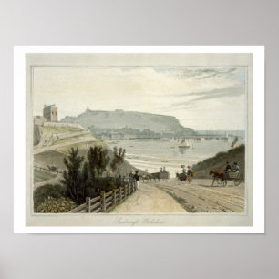 Póster Scarborough, Yorkshire, do volume VI 'de um Voyag