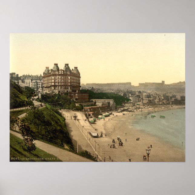 Póster Scarborough, Yorkshire, Inglaterra (Frente)