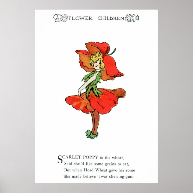 Póster Scarlet Poppy (Frente)