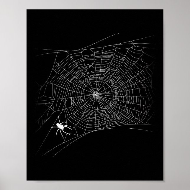 Poster Scary Spider Web - Dia das Bruxas da Viúva Negra (Frente)