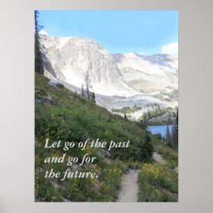 Poster Scenic Mountain Path Inspirational