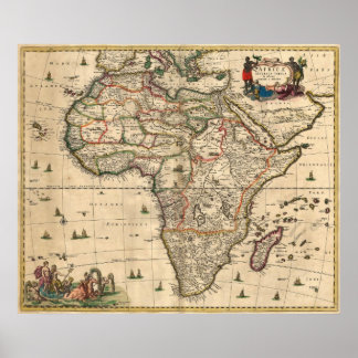 Póster Schagen África