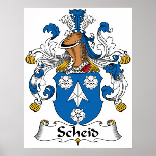 Poster Scheid Family Crest