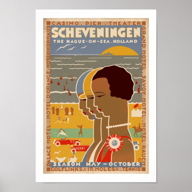 Póster Scheveningen (Frente)