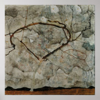 Schiele - Árvore de Outono no Ar Agitado (Árvore d