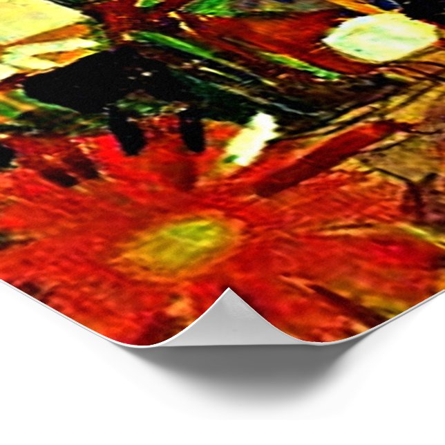 Poster Schiele - Campo das Flores, belas artes (Borda)