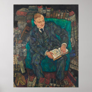 Poster Schiele - Dr. Hugo Koller