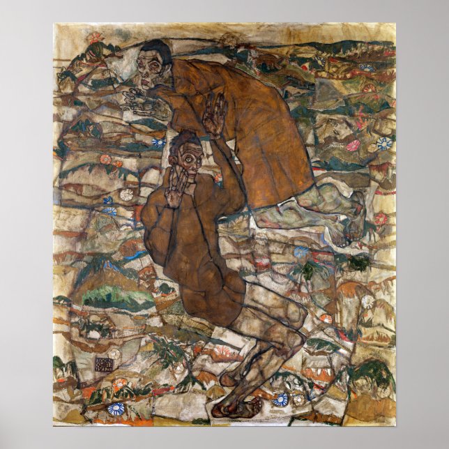 Poster Schiele - Levitação (O Cego) (Frente)