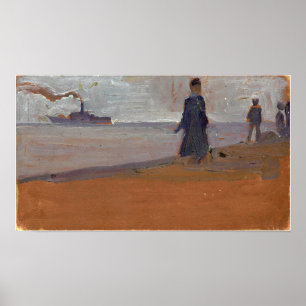 Poster Schiele - Praia