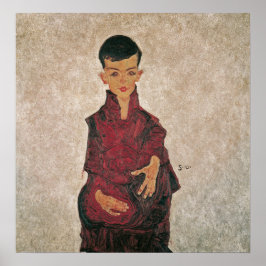 Poster Schiele - Retrato De Herbert