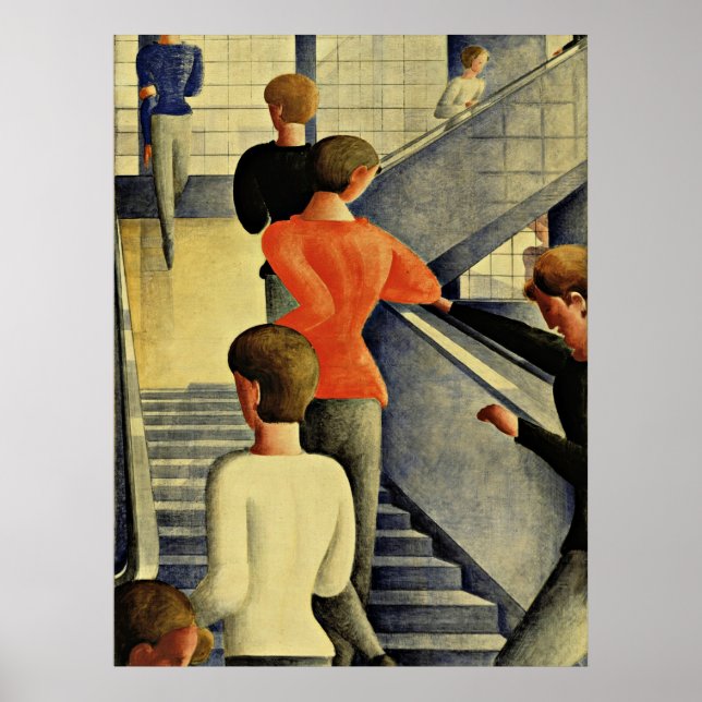 Poster Schlemmer - Bauhaus Stairway (Frente)