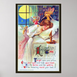 Poster Schmucker: Tempo do Dia das Bruxas