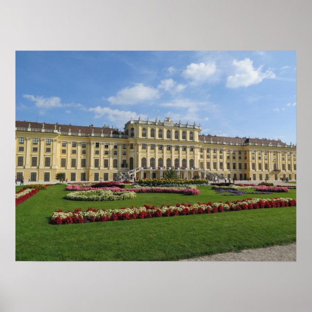 Poster Schönbrunn Palace Viena (Frente)