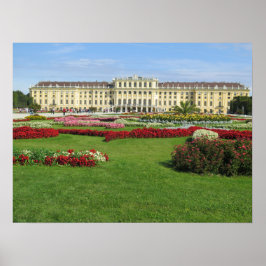 Poster Schönbrunn Palace Viena, Áustria