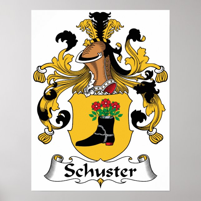 Póster Schuster Family Crest (Frente)