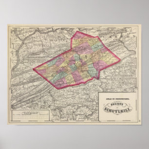 Póster Schuylkill County
