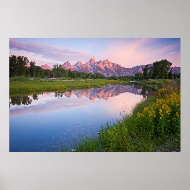 Poster Schwabacher Landing Sunrise (Frente)