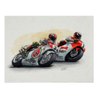 Póster Schwantz e Rainey por Murraymoto